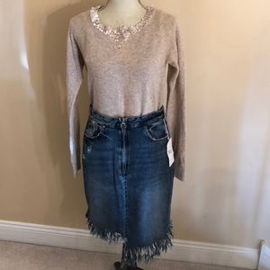 Zara denim skirt NWT.